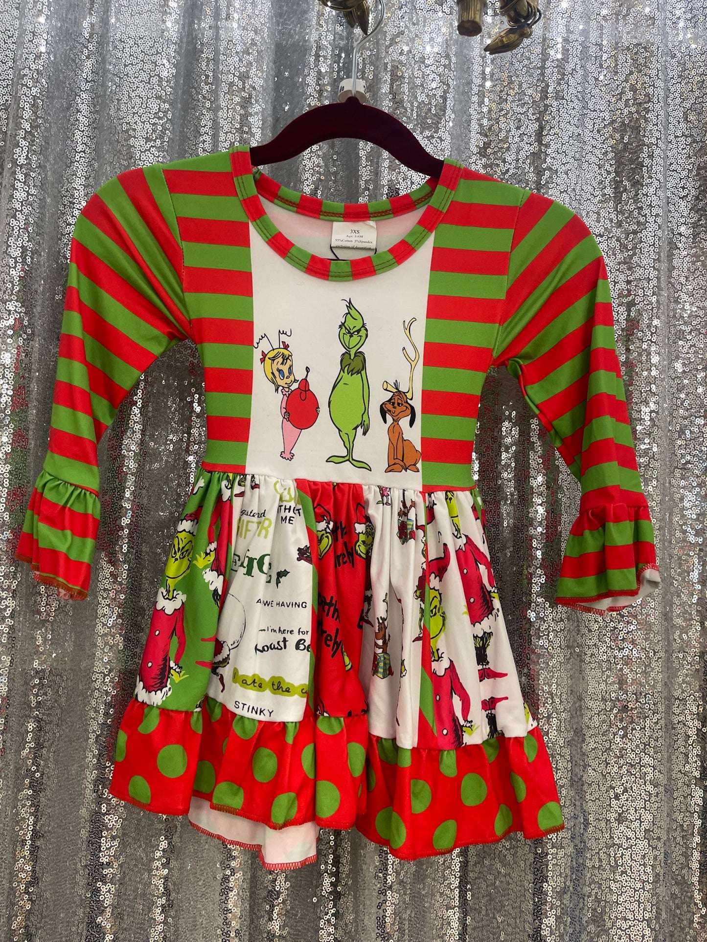 Dr. Seuss Grinch Twirl Dress