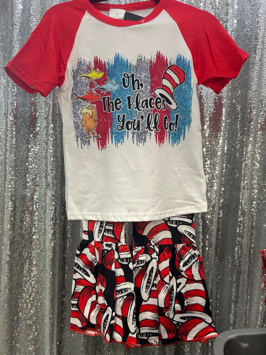 “Oh The Places You’ll Go” Dr Seuss Belles Set