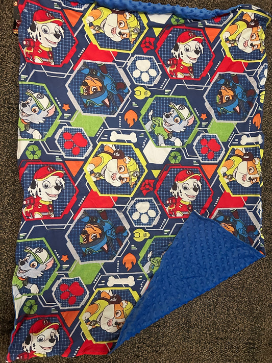 Paw Patrol Minky Blanket