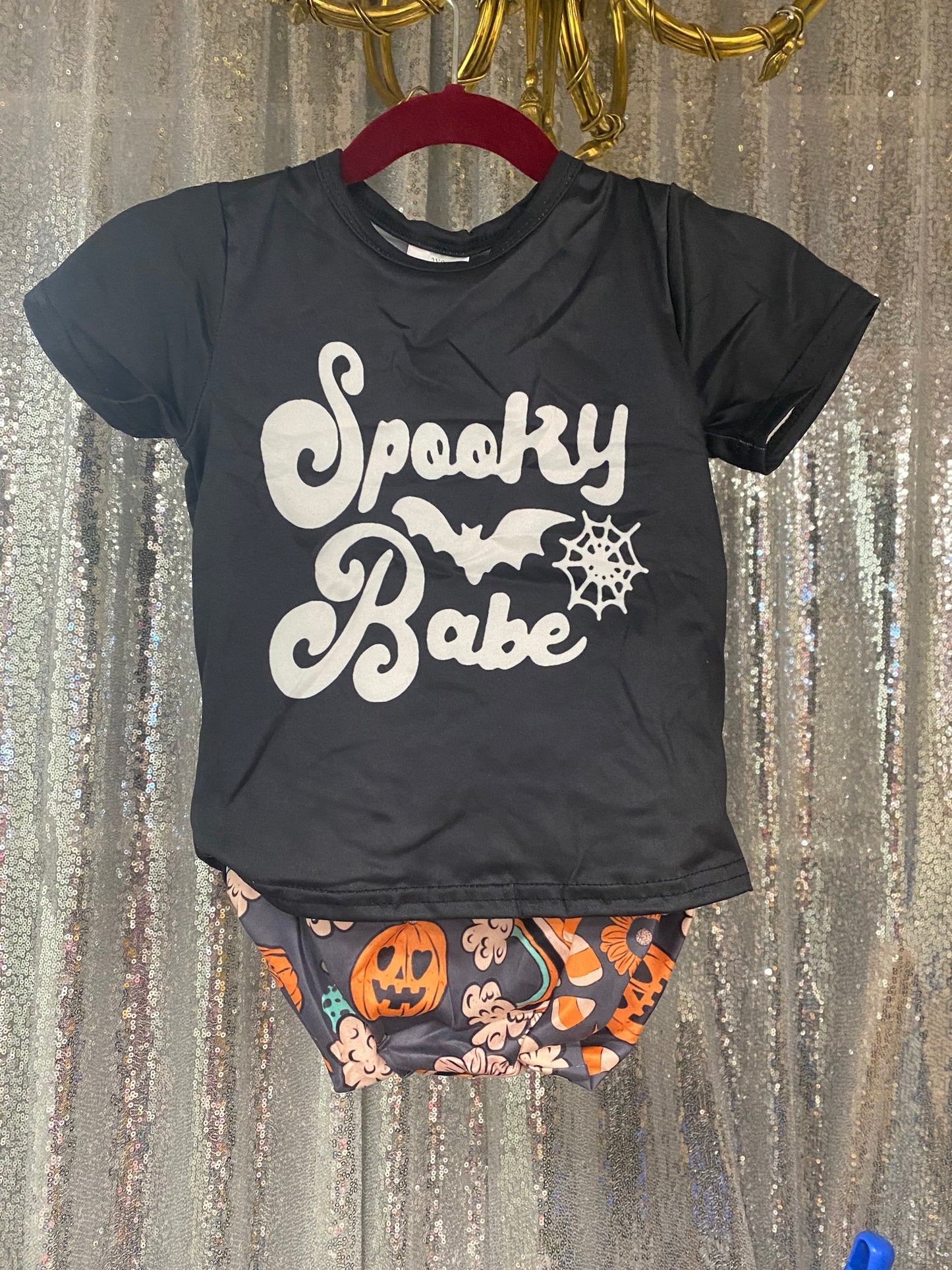 Spooky Babe Bummie Set