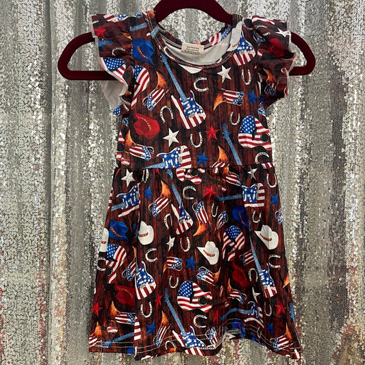 Texas/USA Themed Dress