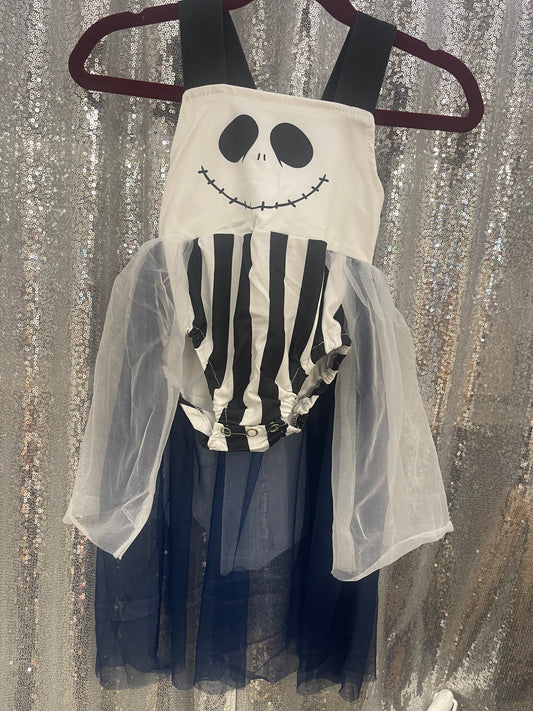 Jack Skellington Onesie w/ Layered Skirt