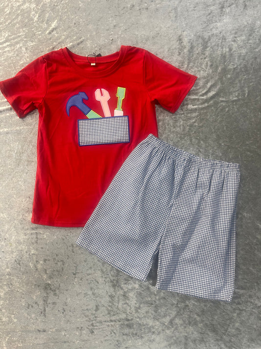 Tool Set Boys Shorts Set