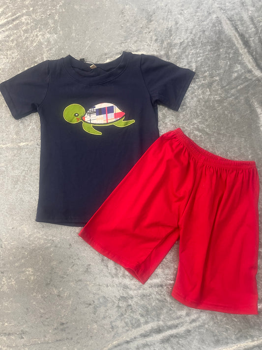 Turtle Boys Shorts Set