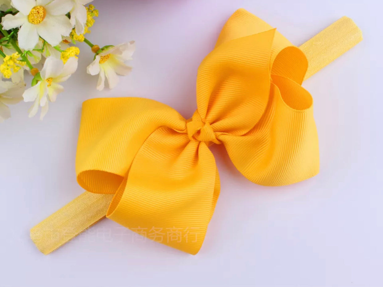 Infant Grossgrain Headband big bow