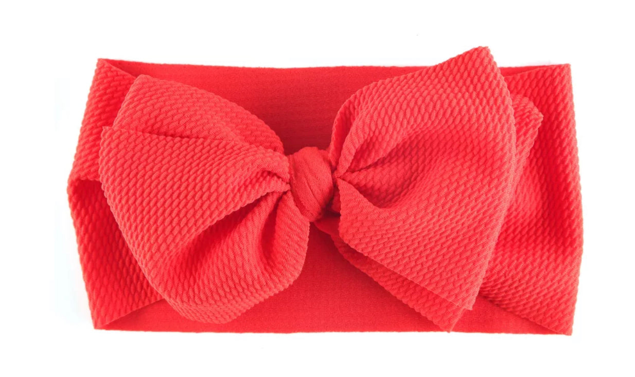 Big Bow Fabric Headband