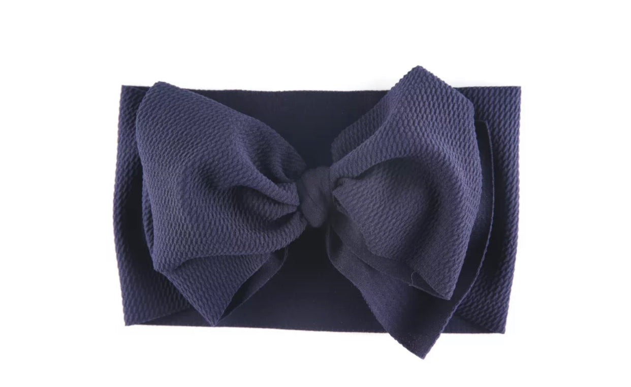 Big Bow Fabric Headband