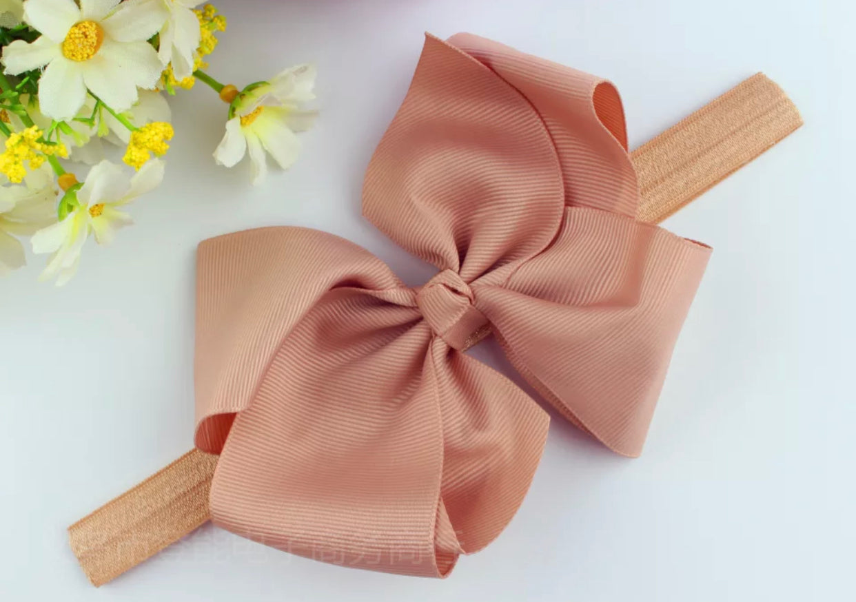 Infant Grossgrain Headband big bow