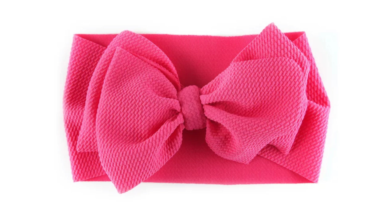 Big Bow Fabric Headband