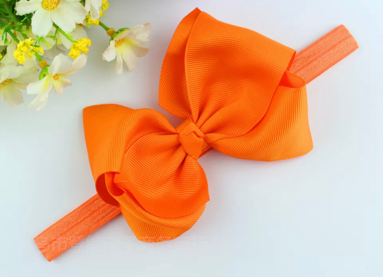 Infant Grossgrain Headband big bow