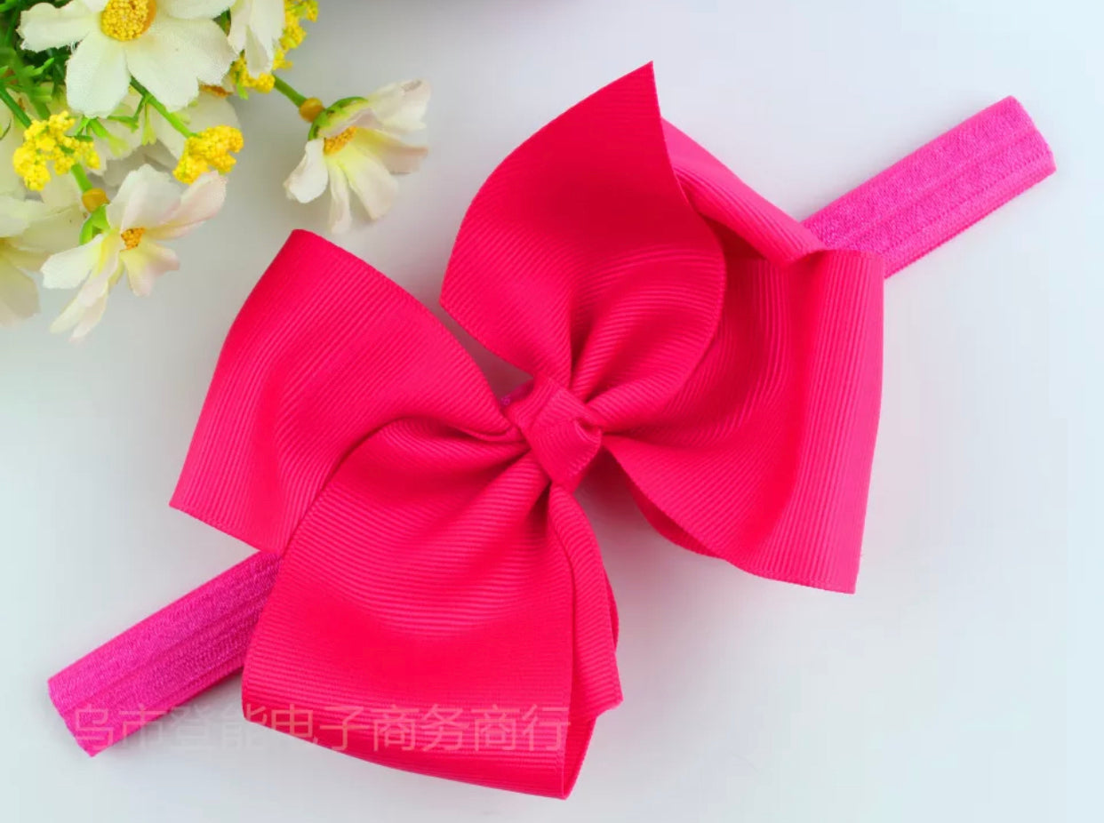 Infant Grossgrain Headband big bow