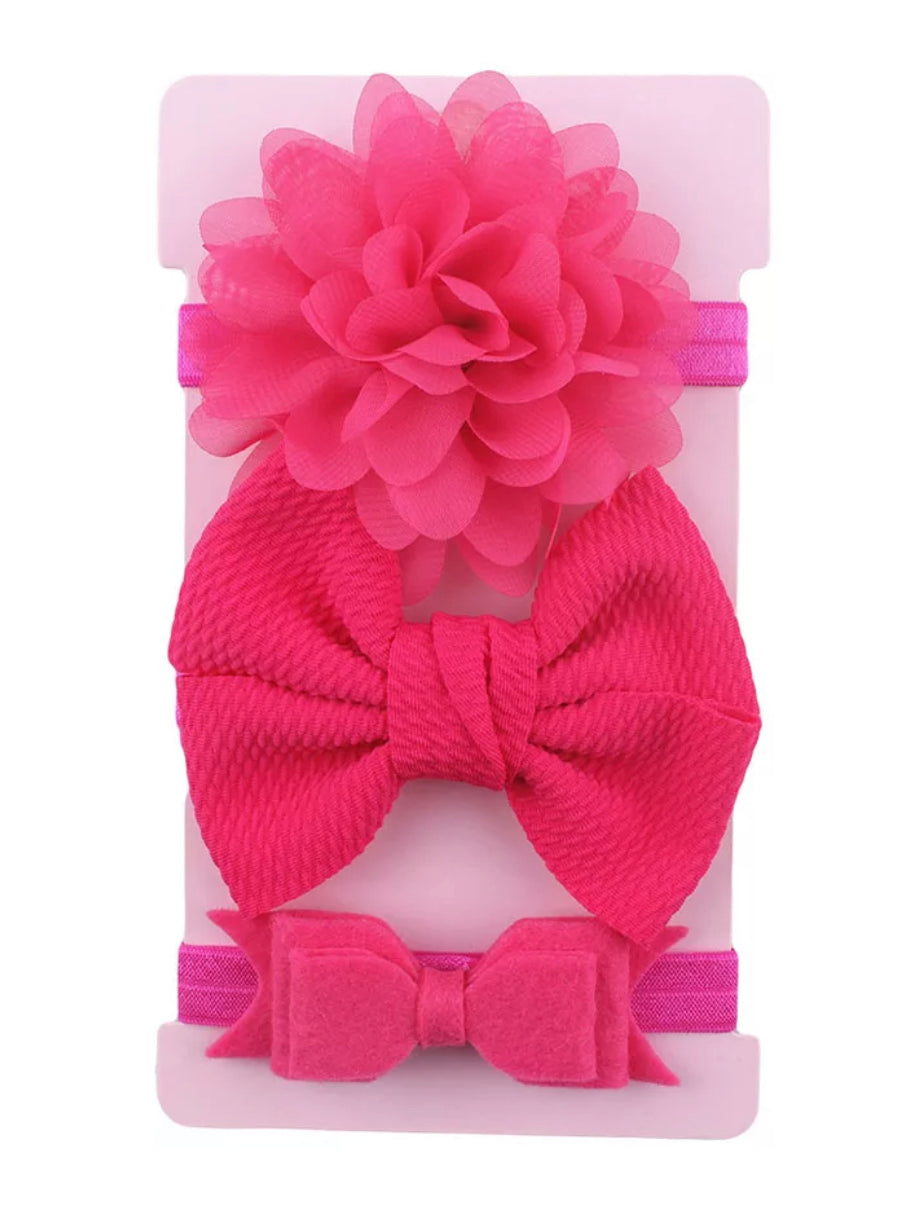 3 Piece Headband Set