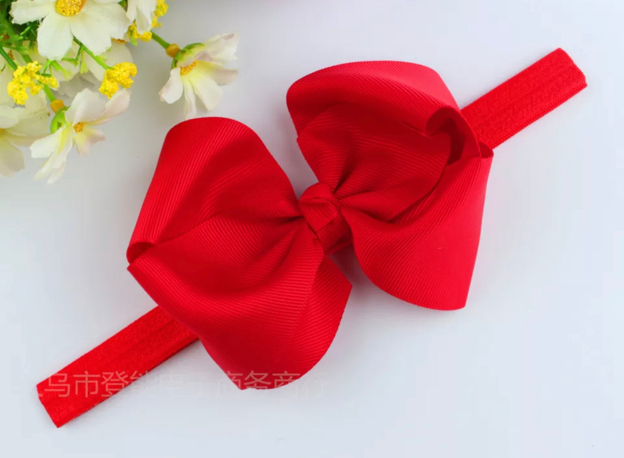 Infant Grossgrain Headband big bow