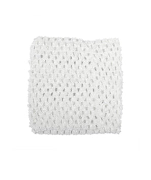 Wide Elastic mesh Headband - add a bow design