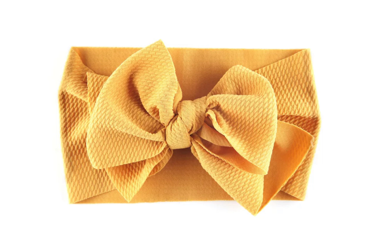 Big Bow Fabric Headband