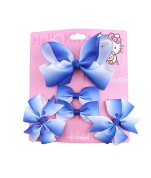 5 Piece Set Gross-Grain Bows