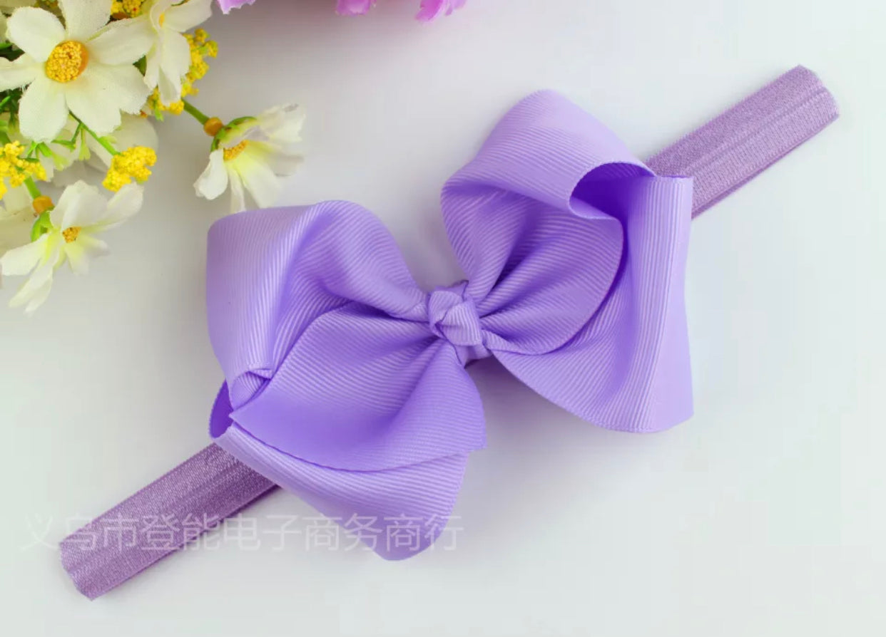 Infant Grossgrain Headband big bow