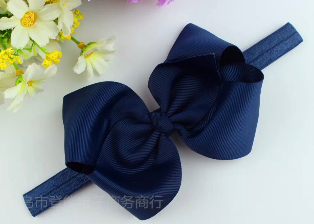 Infant Grossgrain Headband big bow