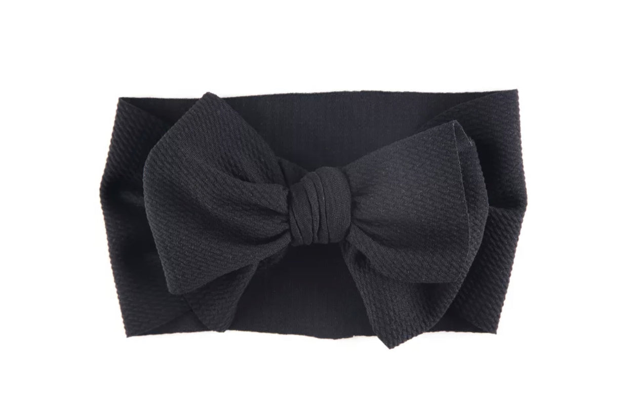 Big Bow Fabric Headband