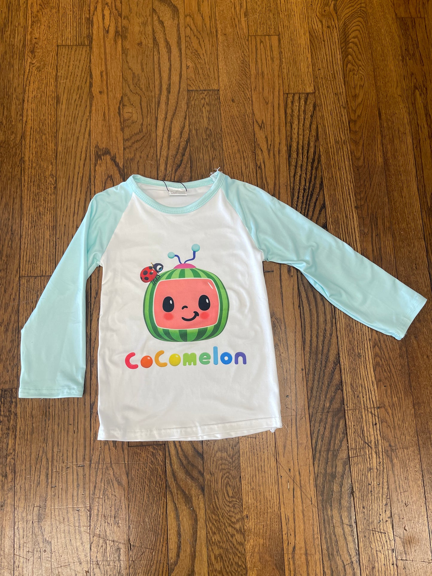 Cocomelon Raglan Long Sleeve Shirt