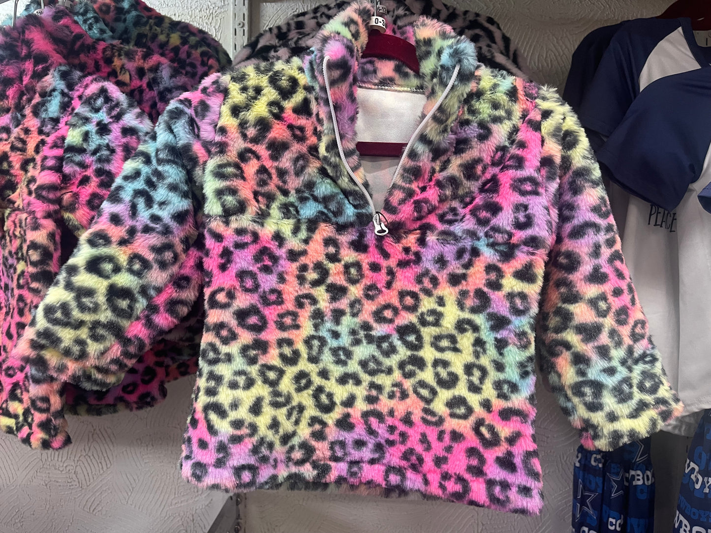 Rainbow Leopard Pattern Jacket