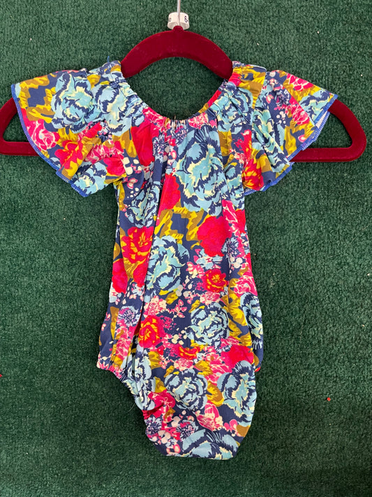 Multi-Color Floral Onesie