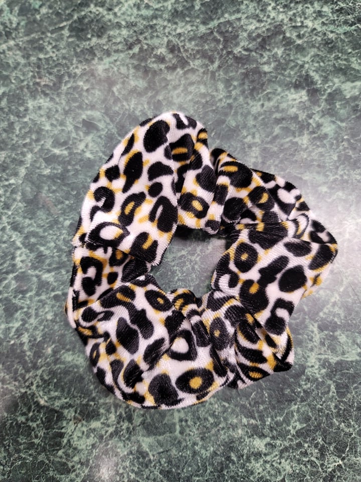 Animal Print Scrunchie