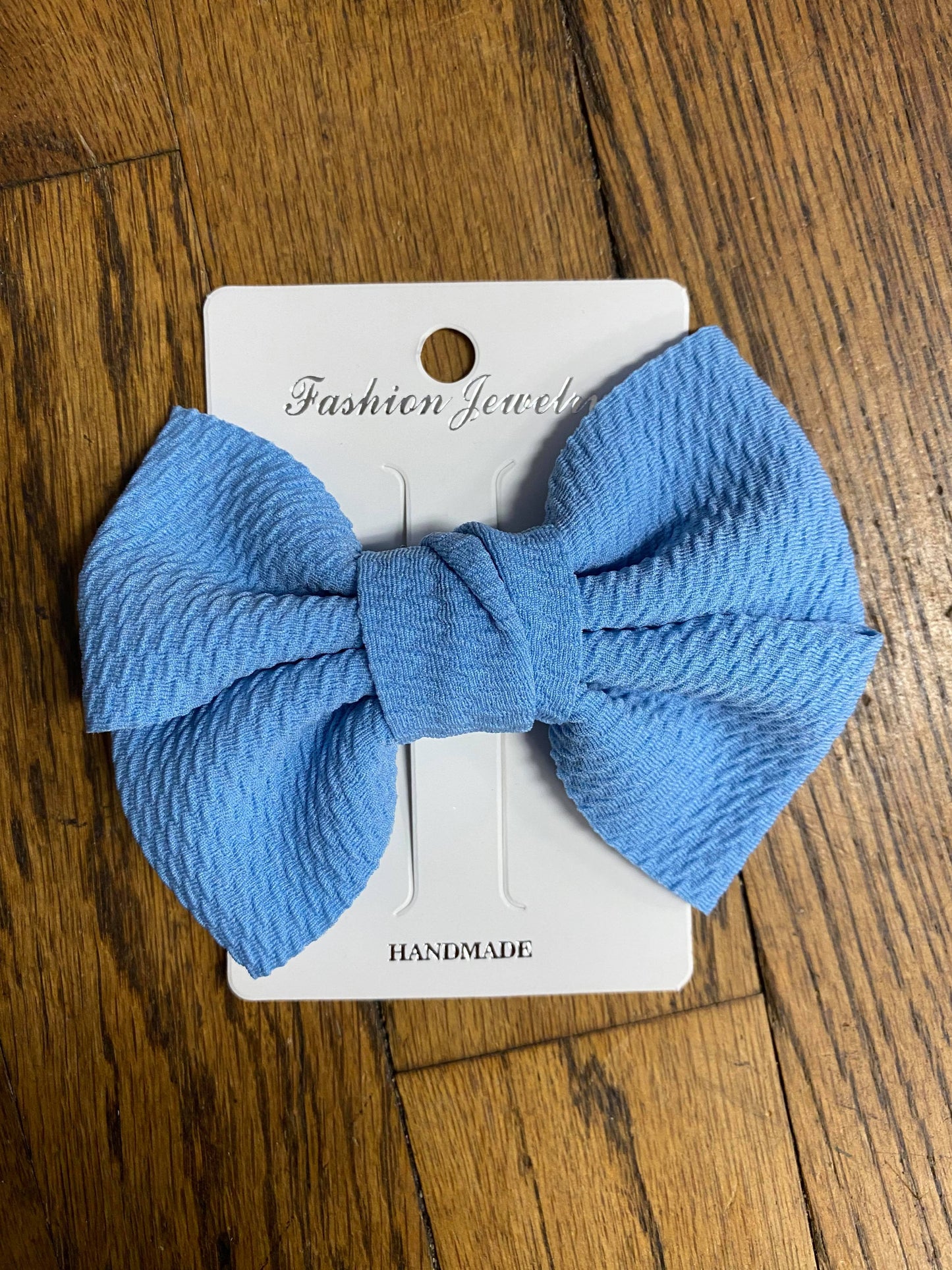 Waffle Fabric Fancy Bow