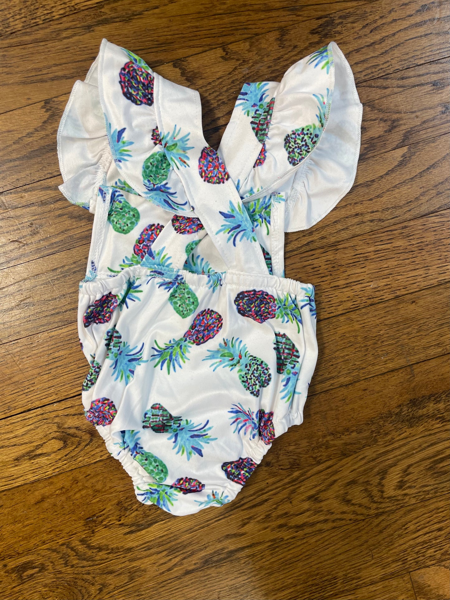 Pineapple Crossback Onesie