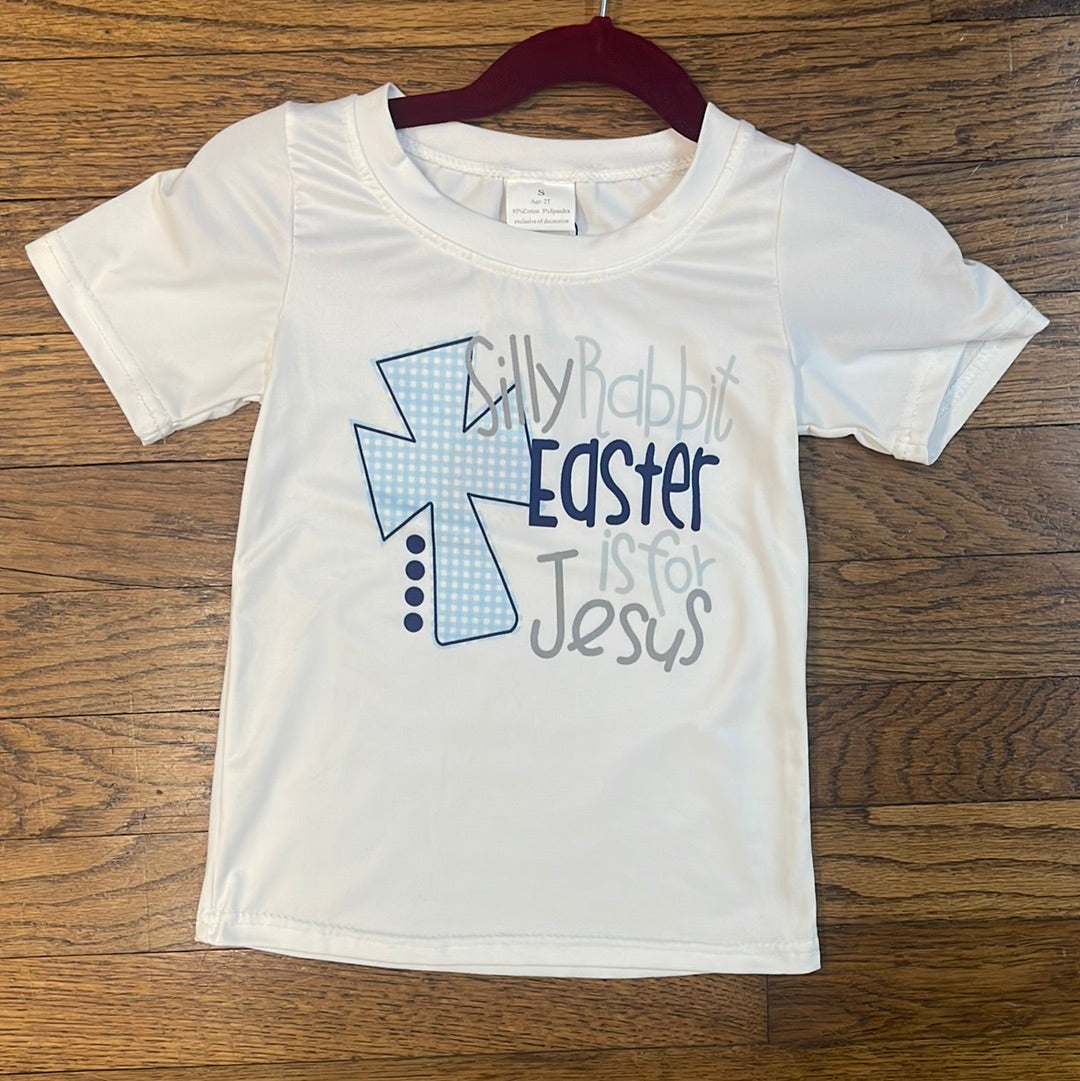 Silly Rabbit Easter is for Jesus T-Shirt