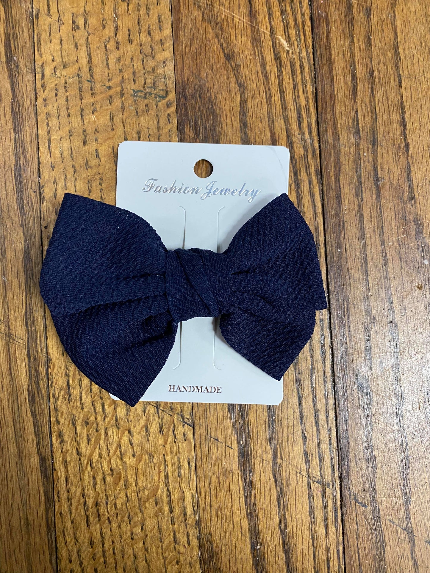 Waffle Fabric Fancy Bow