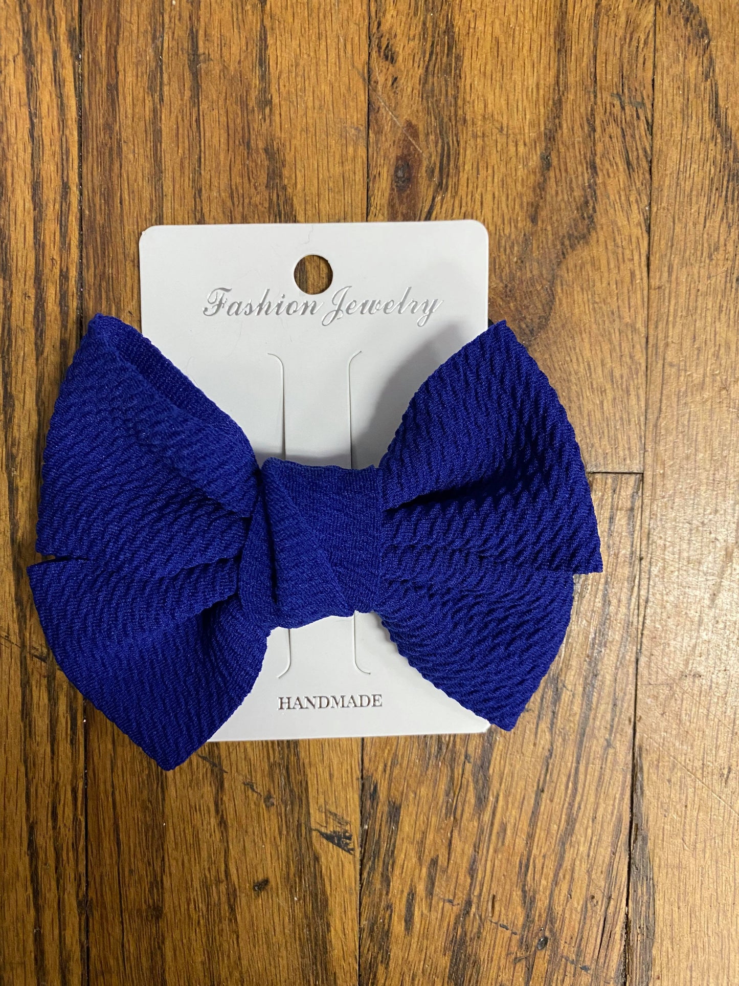 Waffle Fabric Fancy Bow