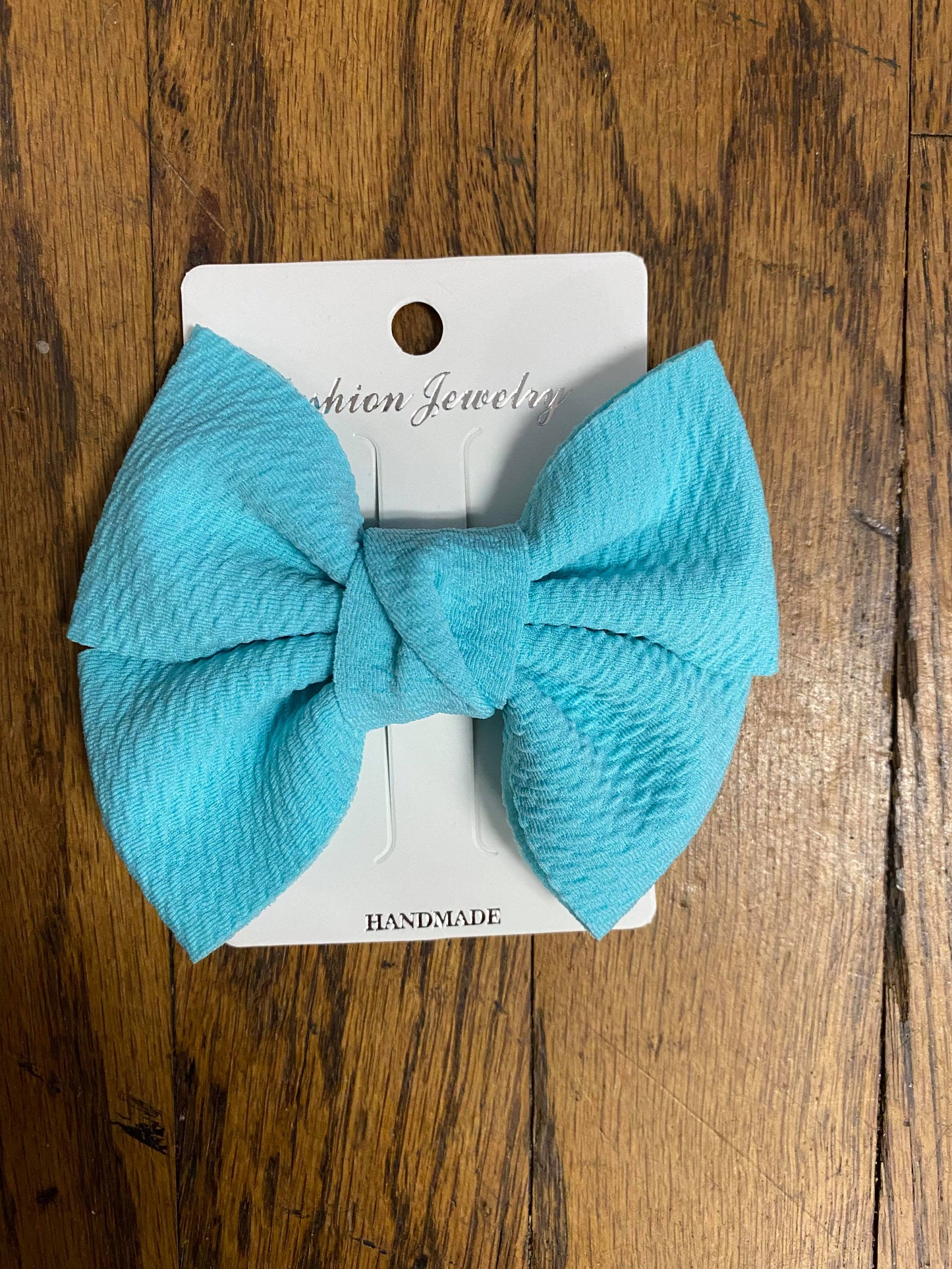 Waffle Fabric Fancy Bow